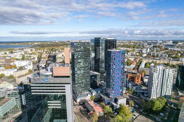 Tallinn, Estonya Modern manzarası
