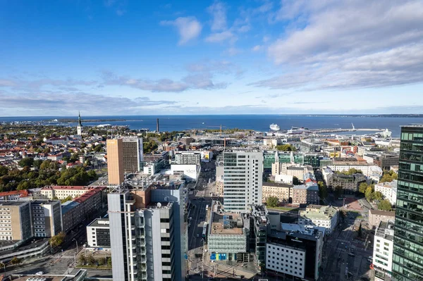 Tallinn Estonia Business District — Stock Photo, Image