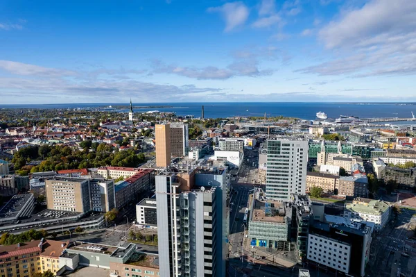 Tallinn Estonia Business District — Stock Photo, Image