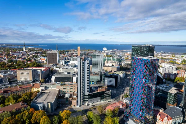 Tallinn Estonia Business District — Stock Photo, Image