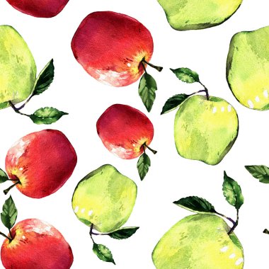 suluboya ananas illüstrasyon