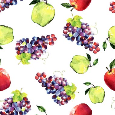 suluboya elma üzüm