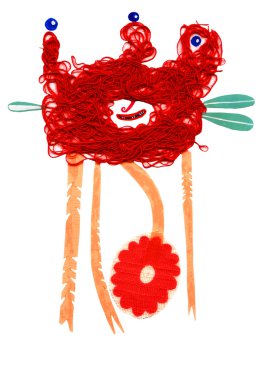 kolaj hata illüstrasyon