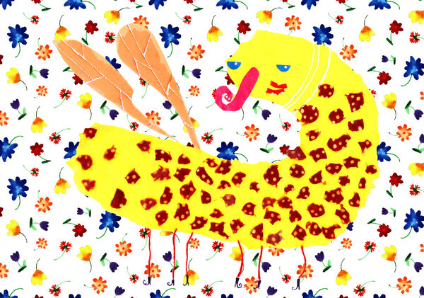 Иллюстрация коллажа
