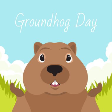 Dağ sıçanı günü. Köstebeğin ağzı havayı bildirir..