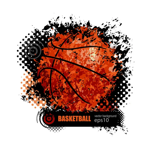 bir basketbol oyunu, grunge tarzı, grunge arka plan, simge, simge için tasarım