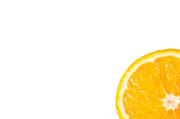 Sección transversal única de naranja. Yo... —  Fotos de Stock