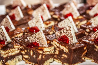 Çikolatalı Kek Yakın plan