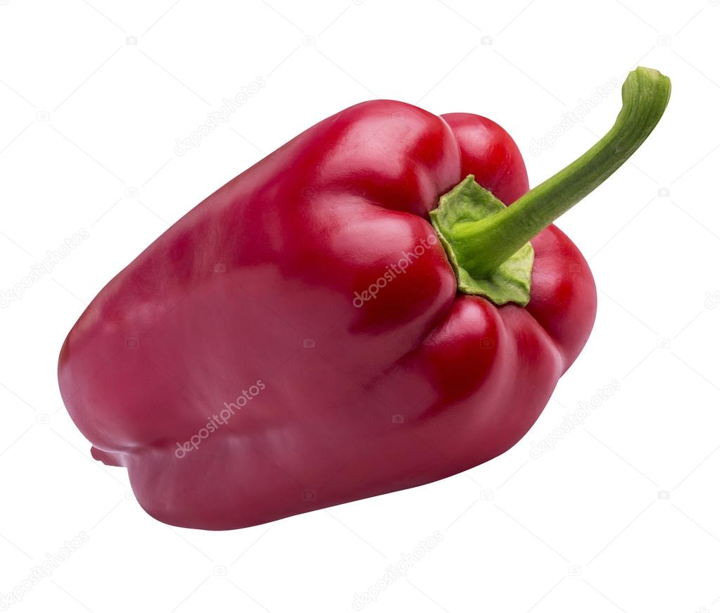 Paprika isoliert auf weiß — Stockfoto © 118271766
