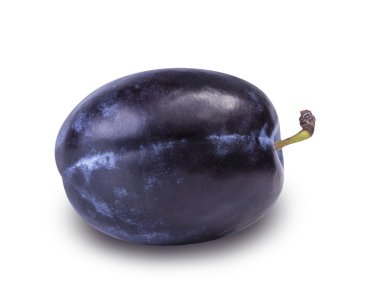 Erik üzerinde beyaz izole