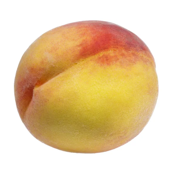 在白色上隔绝的桃子 — 图库照片
