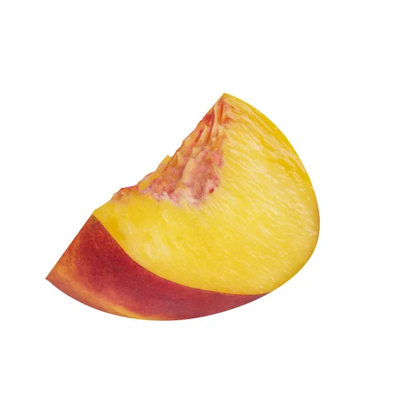 Peach isolated on white — Stock Photo, Image