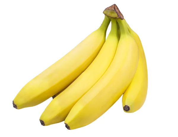 Bananas isolated on the white — Stock Photo, Image