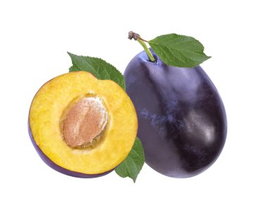 Erik üzerinde beyaz izole