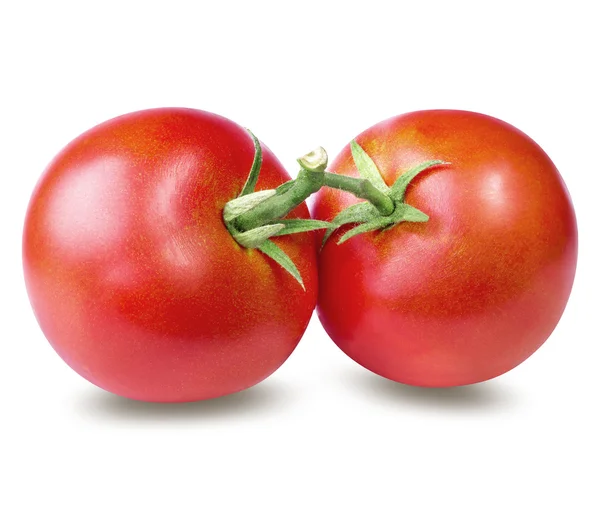 Tomate isoliert auf weiß — Stockfoto