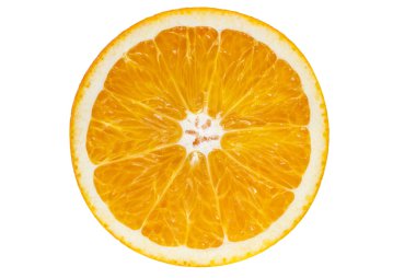 üzerinde beyaz izole portakal 