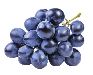 grapes isolated on the white 
