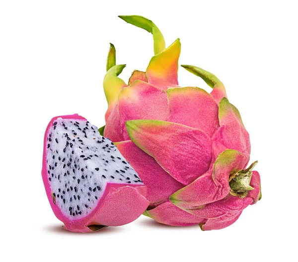 Dragon Fruit Белом Фоне — стоковое фото