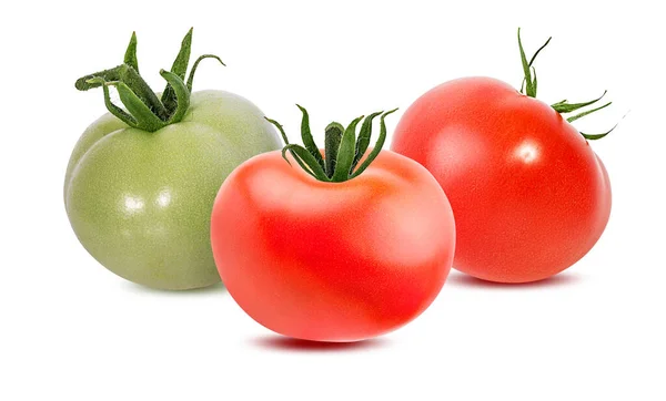 Tomate Aislado Sobre Fondo Blanco — Foto de Stock