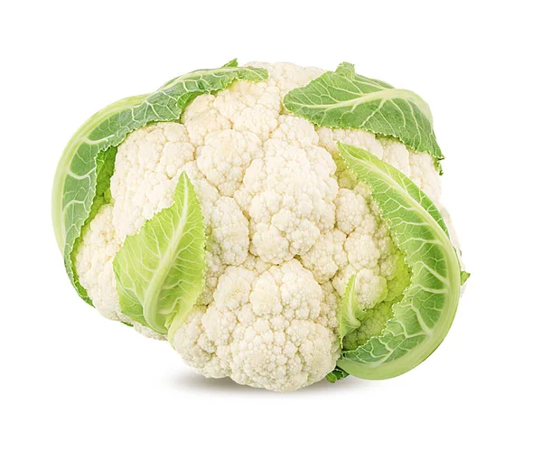 Cauliflower Isolated White Background — Stock Photo, Image