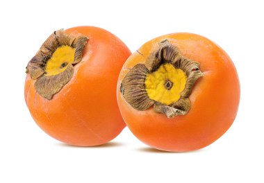 Beyaz arkaplanda yalıtılmış hurma meyvesi