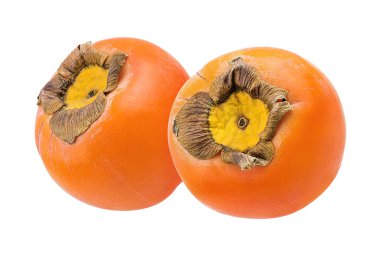 Beyaz arkaplanda yalıtılmış hurma meyvesi