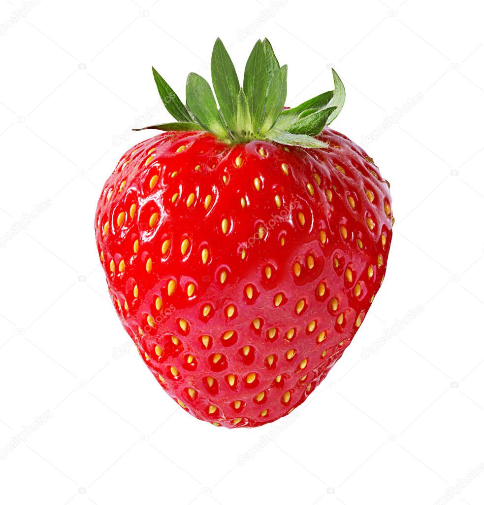 strawberry  isolated on white background