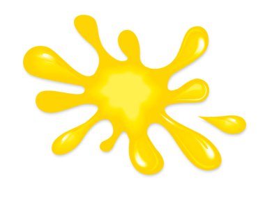 Boya sıçratma rengi sıçrama farklı renkte çamur sıçraması