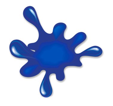 Boya sıçratma rengi sıçrama farklı renkte çamur sıçraması