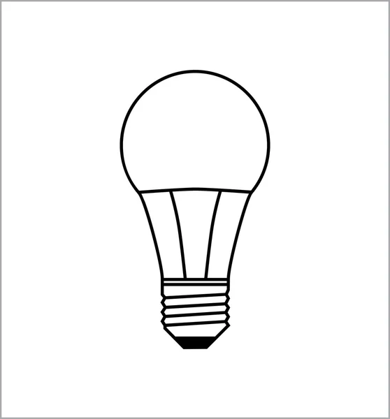LED. Vector illustration — Stock Vector