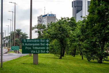 Brasilia-DF, Brezilya, 21 Kasım 2021. Brezilya Merkez Bankası Brasilia, Brezilya