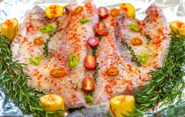 Tambaqui (Colossoma makropomum), Brezilya 'nın Amazon ve Pantanal bölgelerinden tropikal tatlı su balığı..