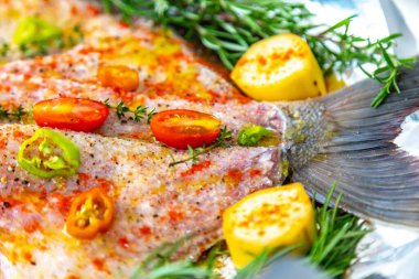 Tambaqui (Colossoma makropomum), Brezilya 'nın Amazon ve Pantanal bölgelerinden tropikal tatlı su balığı..