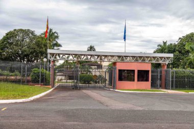 Brezilya, Brasilia-DF, 18 Ocak 2026. Brezilya 'daki İspanya Büyükelçiliği, Güney Büyükelçiliği Sektörü, Brasilia-DF