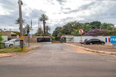 Brezilya, Brasilia-DF, 18 Ocak 2026. Brezilya 'daki Fransa Büyükelçiliği, Güney Büyükelçiliği Sektörü, Brasilia-DF