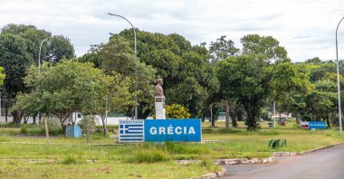 Brezilya, Brasilia-DF, 18 Ocak 2026. Brezilya 'daki Yunanistan Büyükelçiliği, Güney Büyükelçiliği Sektörü, Brasilia-DF