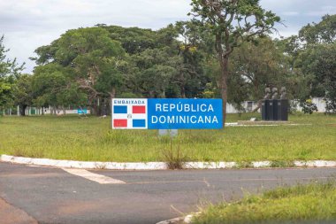 Brezilya, Brasilia-DF, 18 Ocak 2026. Brezilya 'daki Dominik Cumhuriyeti Elçiliği, Güney Büyükelçiliği Sektörü, Brasilia-DF