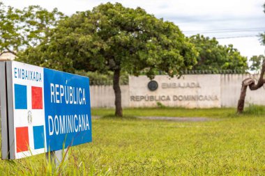 Brezilya, Brasilia-DF, 18 Ocak 2026. Brezilya 'daki Dominik Cumhuriyeti Elçiliği, Güney Büyükelçiliği Sektörü, Brasilia-DF