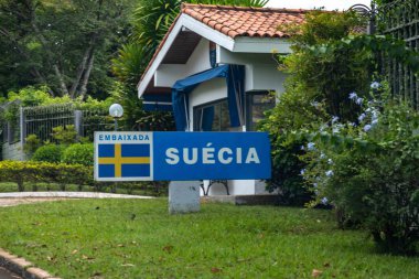 Brezilya, Brasilia-DF, 18 Ocak 2026. Brezilya 'daki İsveç Büyükelçiliği, Güney Büyükelçiliği Sektörü, Brasilia-DF