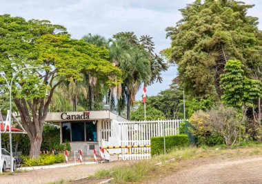 Brezilya, Brasilia-DF, 18 Ocak 2026. Brezilya 'daki Kanada Büyükelçiliği, Güney Büyükelçiliği Sektörü, Brasilia-DF