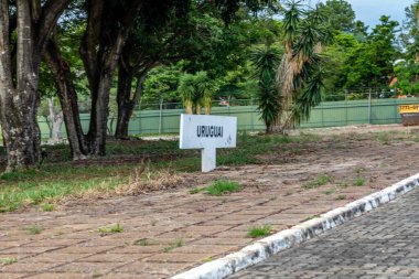 Brezilya, Brasilia-DF, 18 Ocak 2026. Brezilya 'daki Uruguay Elçiliği, Güney Büyükelçiliği Sektörü, Brasilia-DF