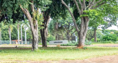 Brezilya, Brasilia-DF, 18 Ocak 2026. Brezilya 'daki Uruguay Elçiliği, Güney Büyükelçiliği Sektörü, Brasilia-DF