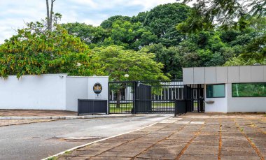 Brezilya, Braslia-DF, 18 Ocak 2026. Brezilya 'daki Hollanda Büyükelçiliği Braslia' daki Güney Büyükelçiliği Sektörü, DF