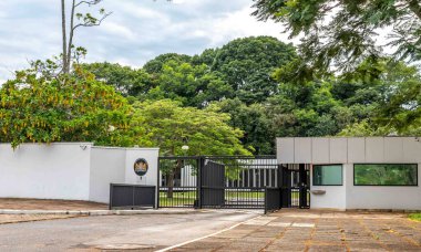 Brezilya, Braslia-DF, 18 Ocak 2026. Brezilya 'daki Hollanda Büyükelçiliği Braslia' daki Güney Büyükelçiliği Sektörü, DF