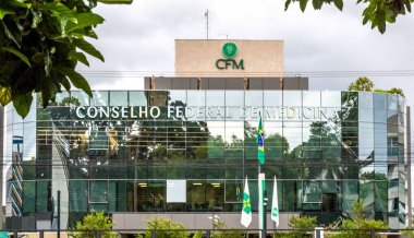 Brezilya, Brasilia, DF, 22 Ocak 2026. Brezilya 'daki Federal Tıp Konseyi (CFM) Genel Merkezi