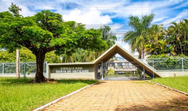 Brezilya, Brasilia-DF, 18 Ocak 2026. Kutsal Bakış Elçiliği, Vatikan Şehri, Güney Elçilikleri Bölgesi, Brezilya, DF.