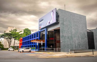 Brasilia, 1 Şubat 2026. Brasilia 'nın güney kanadındaki Bankacılık Tiyatrosu binası..