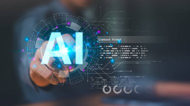 Yazılım geliştiricisi kodlama iş akışını, veri işleme sistemini, otomasyon sistemini, makine öğrenme entegrasyonunu, akıllı dijital çözümleri optimize etmek için AI komut arayüzünü çalıştırır