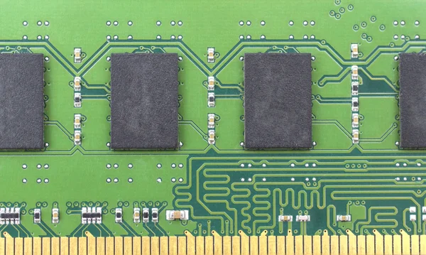 computer chip chips close-up and contacts