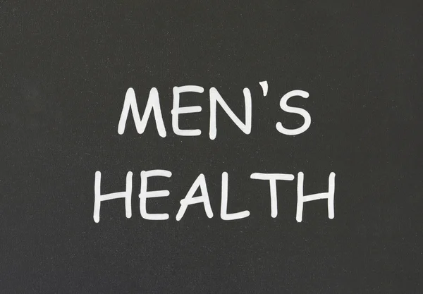 Written with Chalk on Blackboard, Mens health